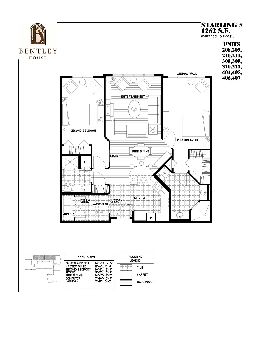 Floor plan Starling 5