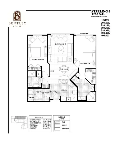 Floor plan Starling 5