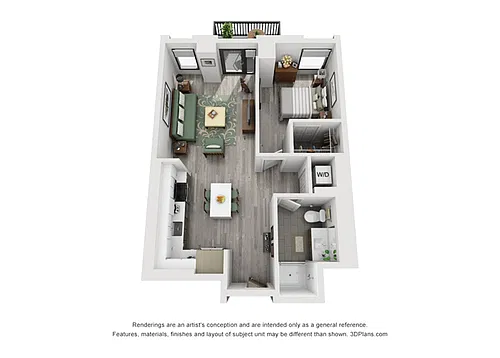 Floor plan 1D