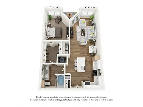 Floor plan The Arlie