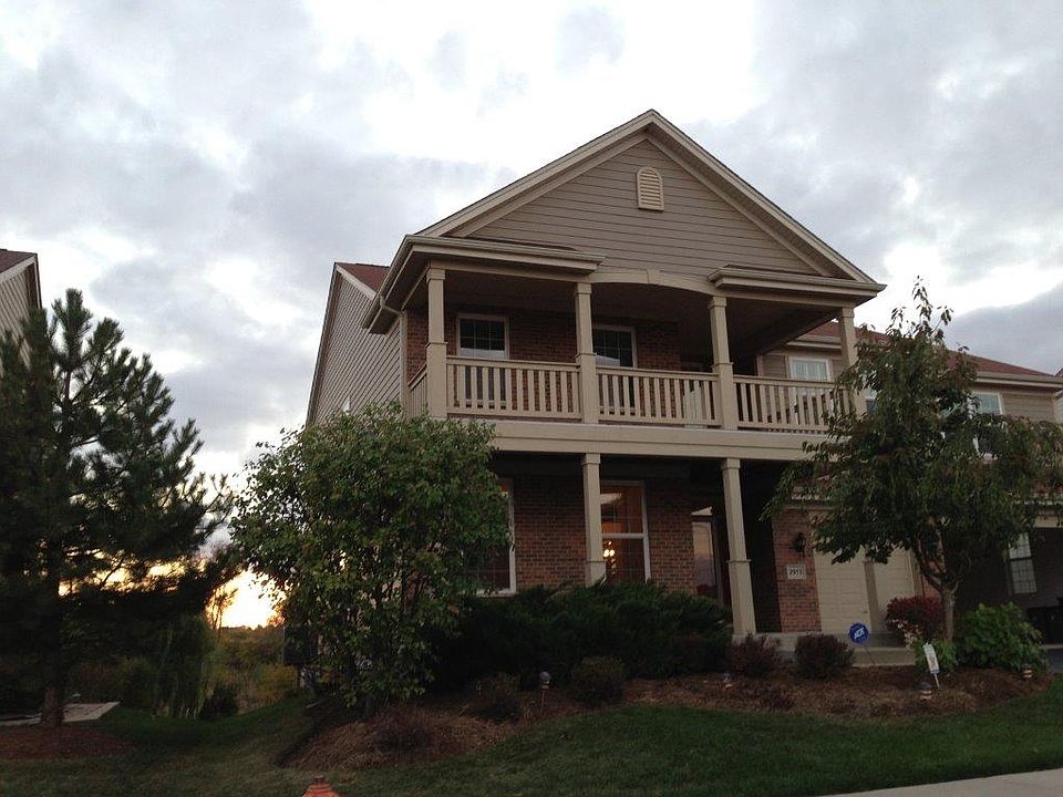 Front with 3 car garage