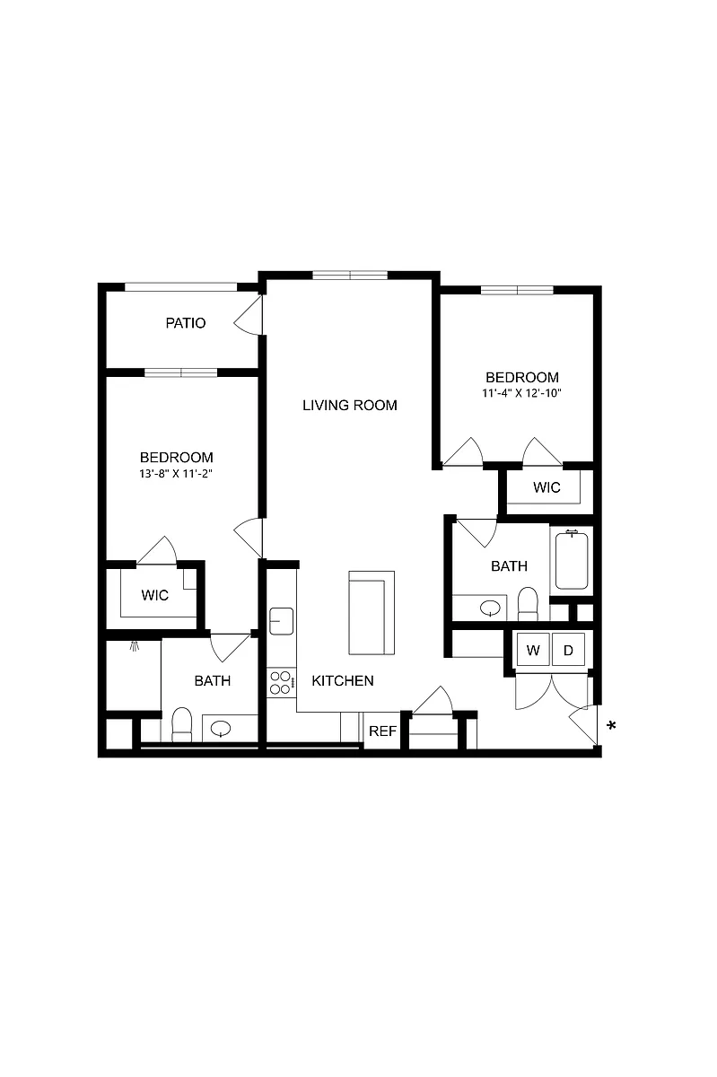 Floor plan B2A