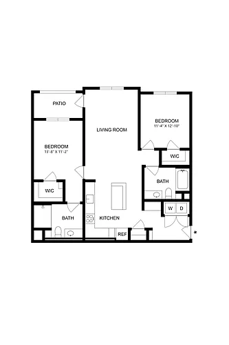 Floor plan B2A