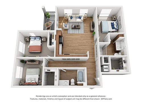 Floor plan K