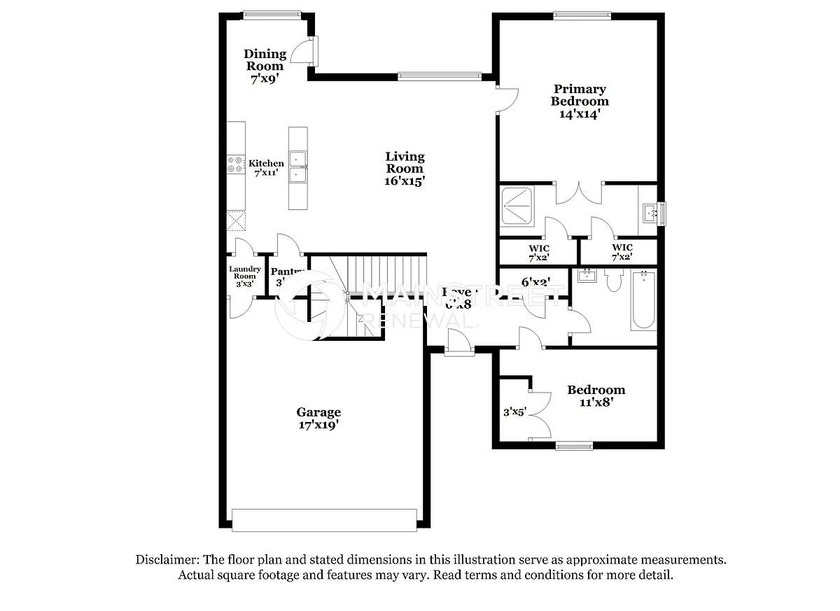 Floor Plan - 203 NE Katie Ct