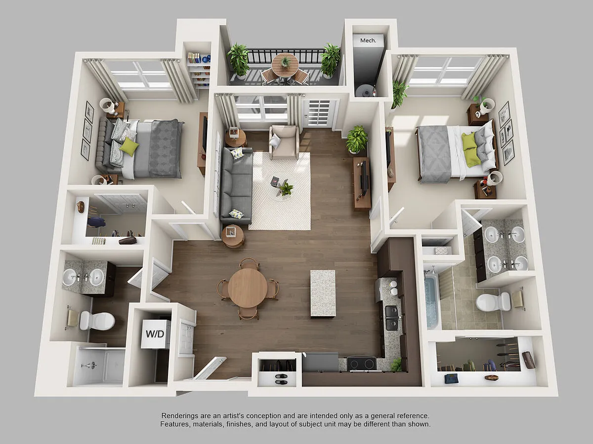 Floor plan Rogues B1