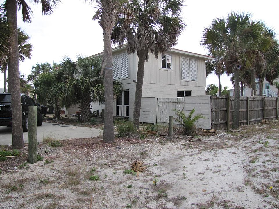 West side of house