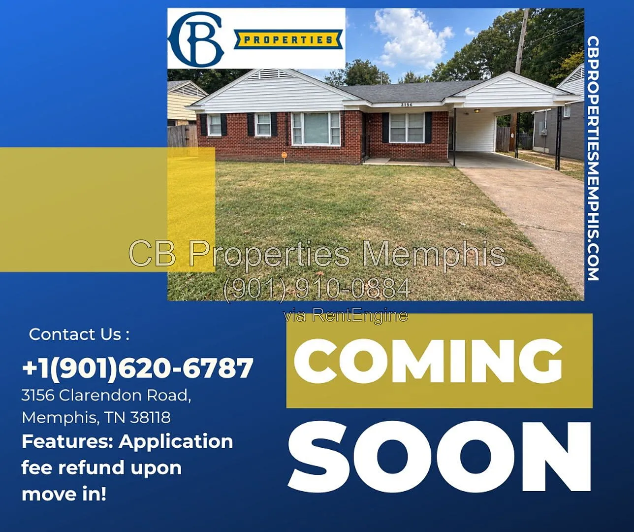 3 bed, 1.5 bath, 1160 sqft, $1,150 — Photo 1