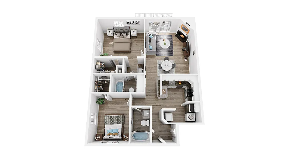 Floor plan Greenwood