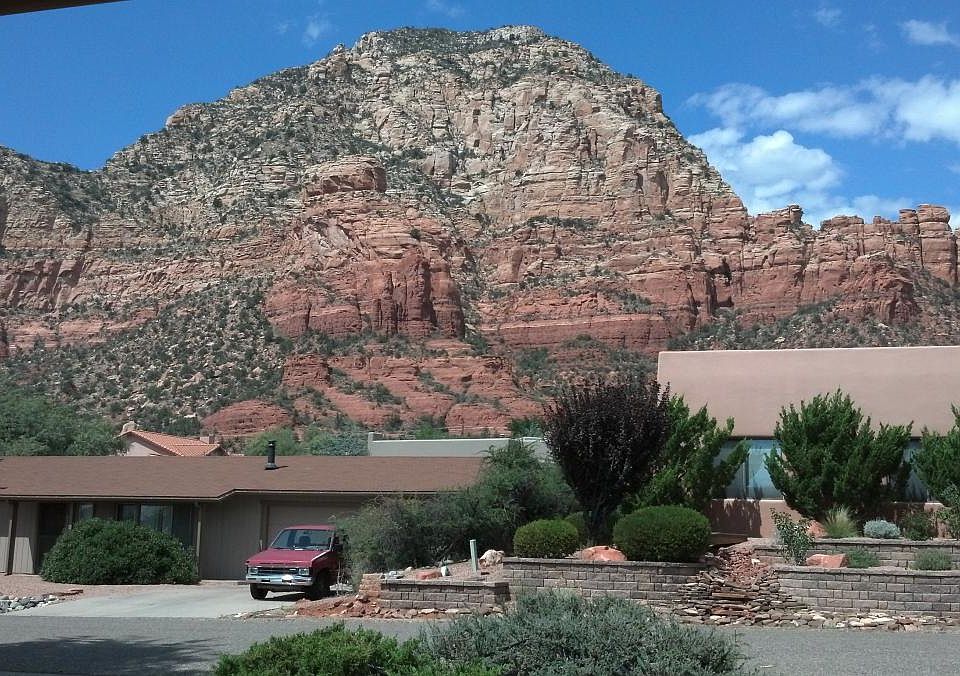 View from living room.
