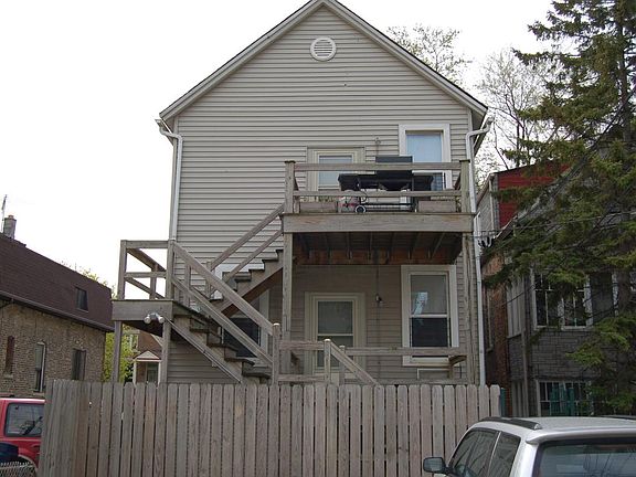 deck and parking spot