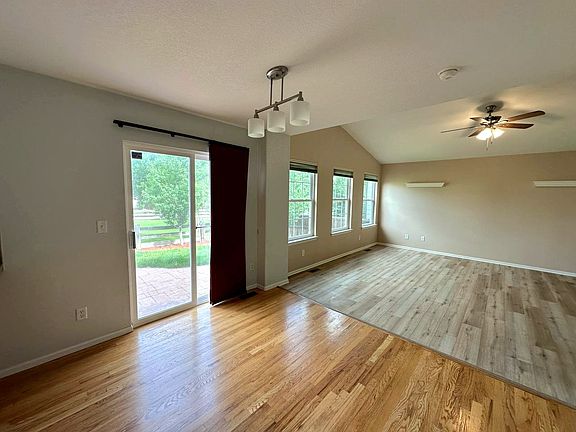 Living and dining area