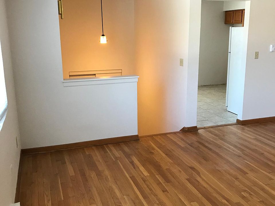 View of upstairs living space. Refinished hardwood floors