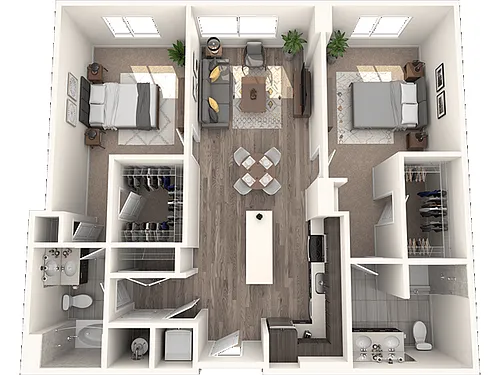 Floor plan B3