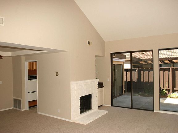 Dining/living room looking towards patio