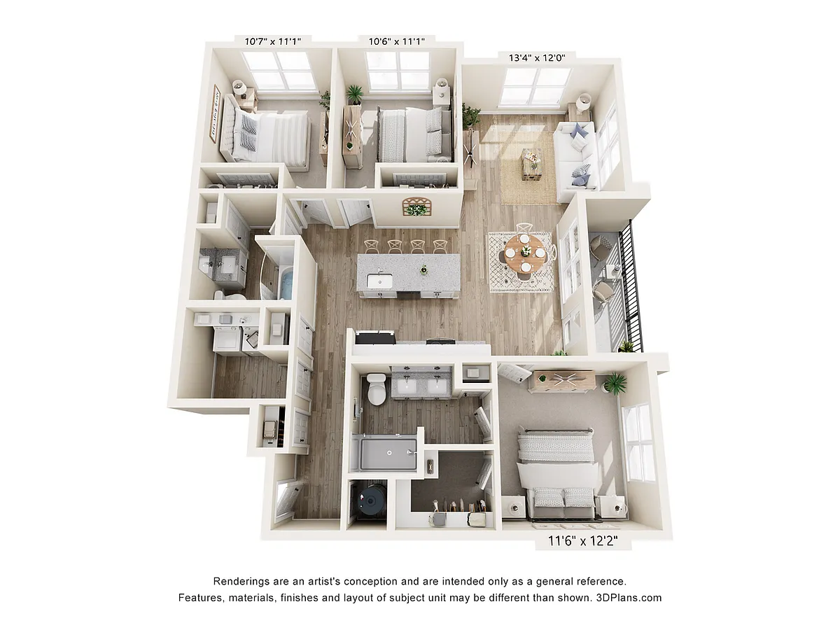 Floor plan C1