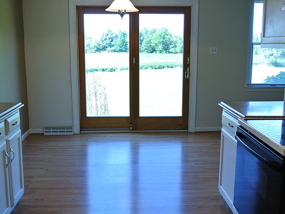 Looking into breakfast nook 