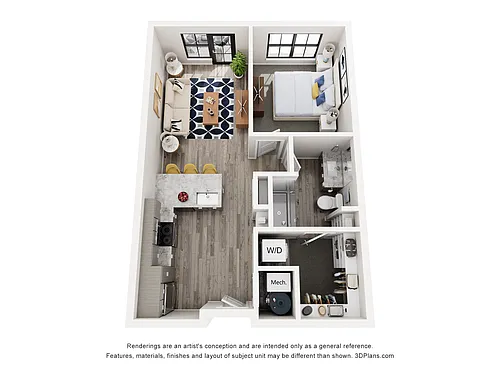Floor plan Leeward - A1.A-80