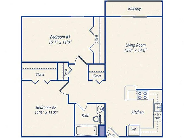 Floor plan The Bryant