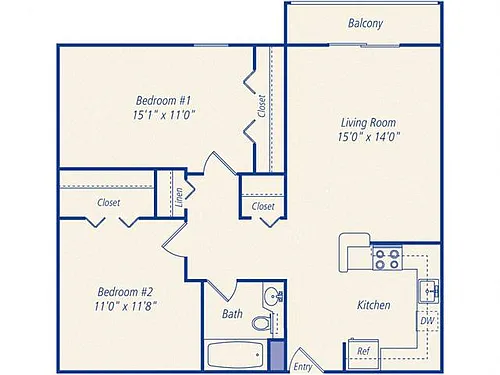 Floor plan The Bryant