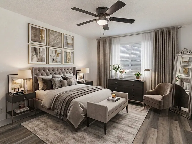 Oakwood Bend | Staged Bedroom