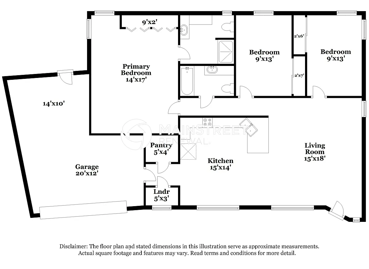 Floor Plan - 1507 Grand Ave
