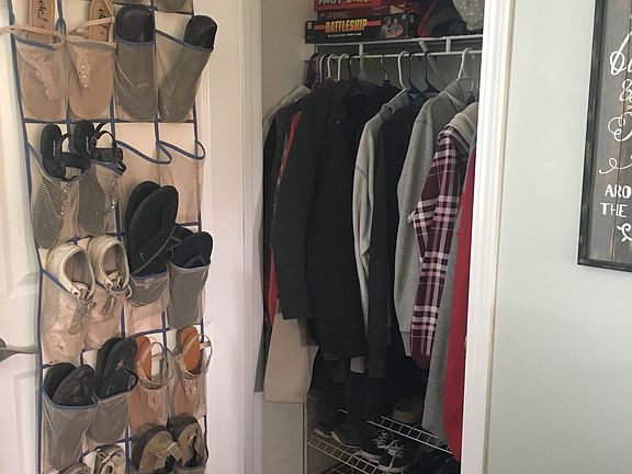 Entry closet-great storage!