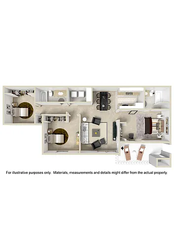 Floor plan 3 Bedroom