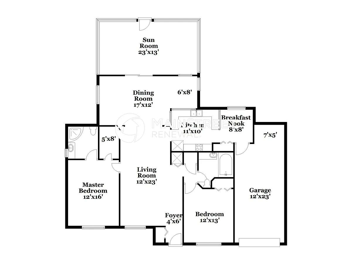 Floor Plan - 650 Brickell St SE