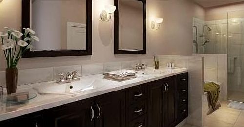 Spa like master bath