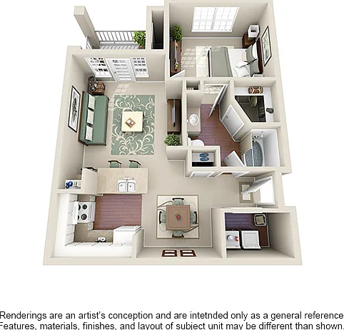 A1 floor plan Archer Stone Canyon