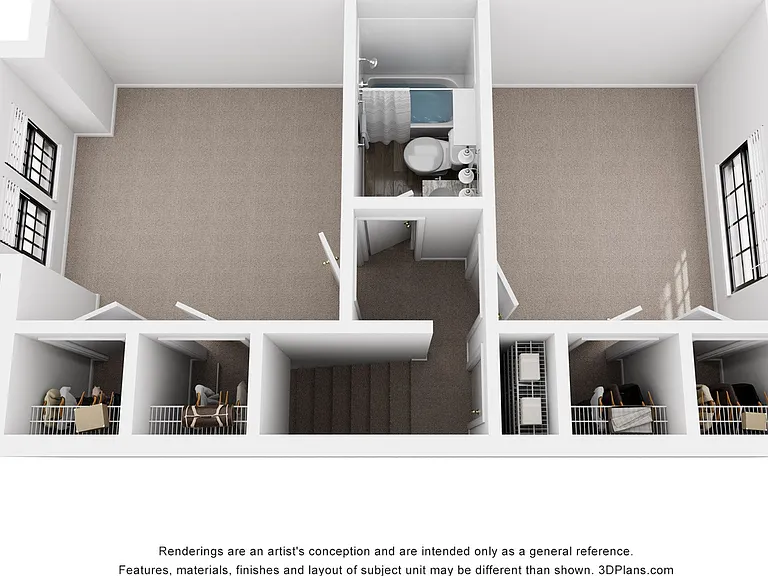 The Randolf, 3D Unfurnished Second Floor The Randolf, 3D Unfurnished Second Floor