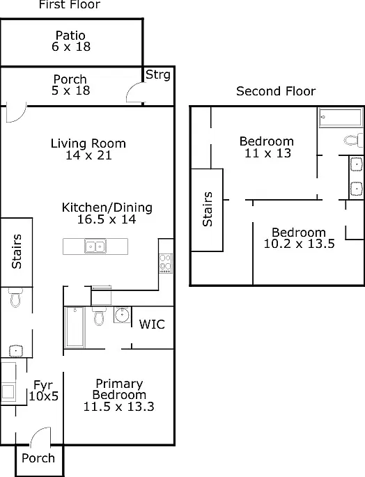3 bed, 2.5 bath, 1437 sqft, $1,650 — Photo 2