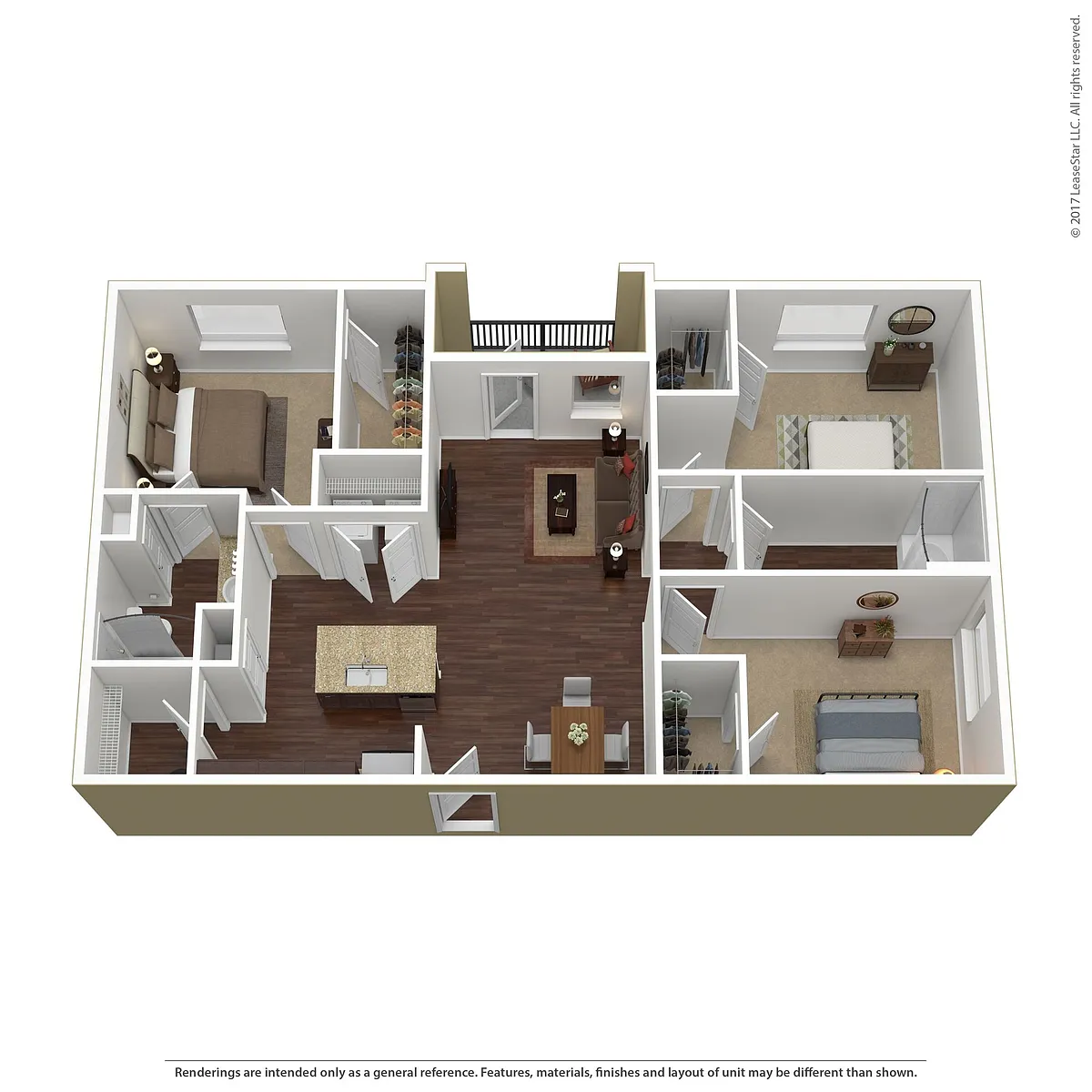 Floor plan C1 - Tennessee