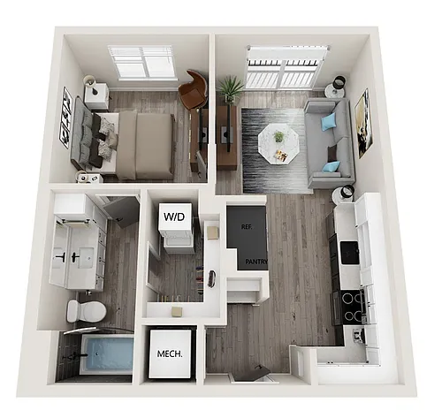Floor plan A20