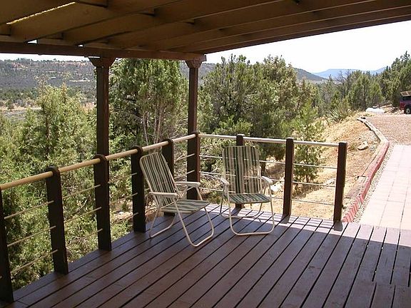 Front deck looking Southeast