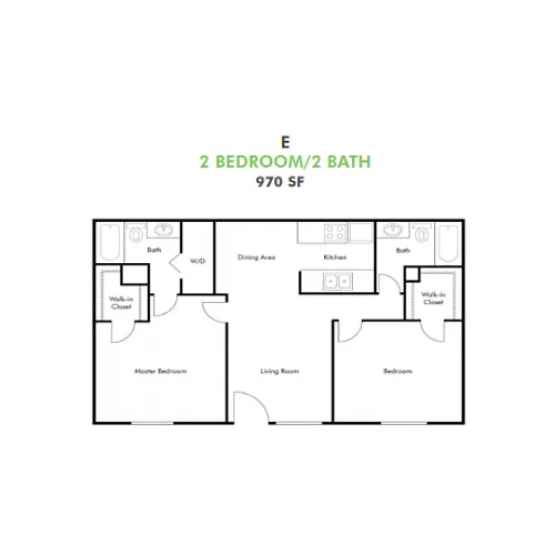 Floor plan E