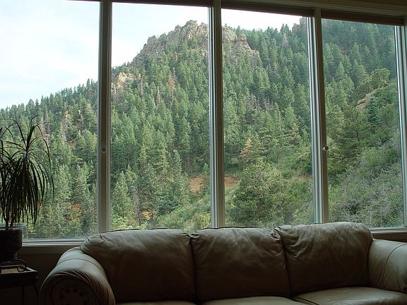 Awesome view out south windows
