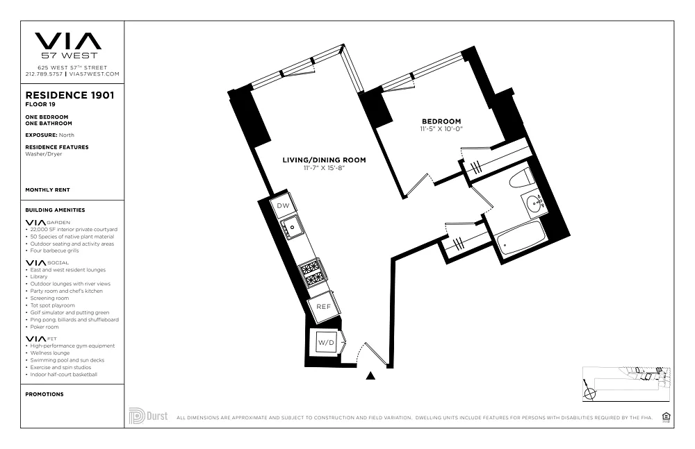 Building Photo - 625 W 57th St #1901