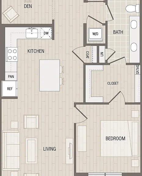 A4: 1bed 1bath A4: 1bed 1bath