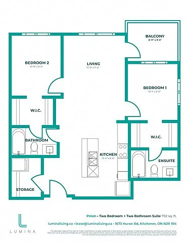 Floor plan A307