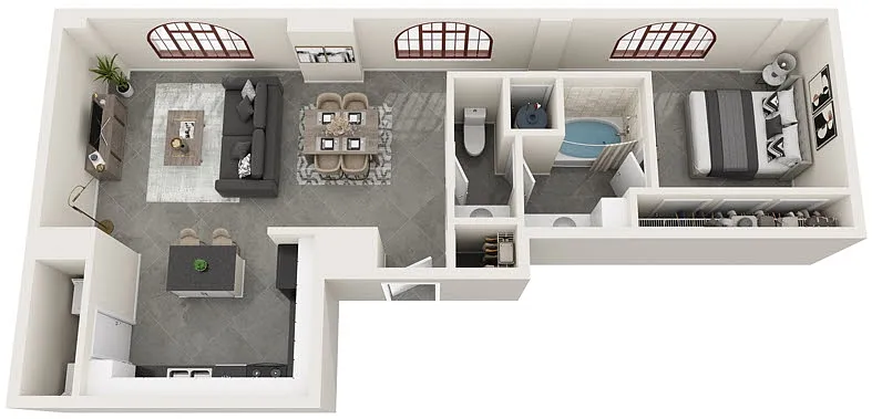 Floor plan A1C1U
