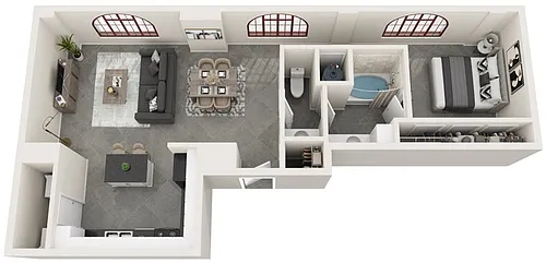 Floor plan A1C1U