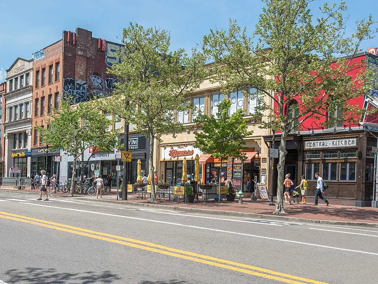 Located in the charming neighborhood of Central Square.