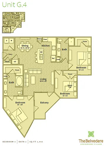Floor plan G4