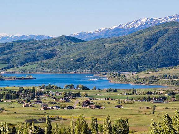 Looking down to Pineview Res