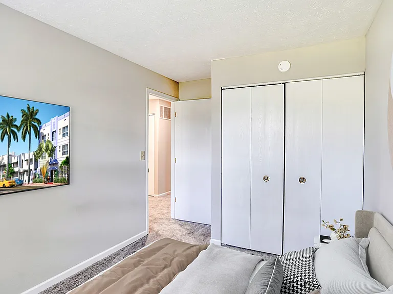 Welcome to Tipton Terrace, where modern living meets comfort. This stylish bedroom features sleek finishes, ample natural light, and spacious closets. Elevate your lifestyle and schedule a tour today to see all that Forza North has to offer!