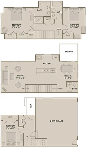 Floor plan Plan F