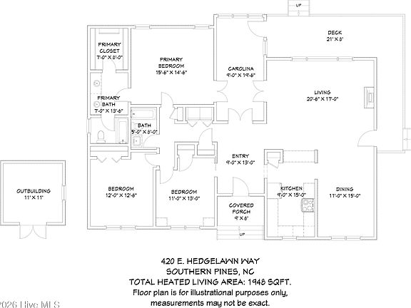 2nd image of 420 E Hedgelawn Way