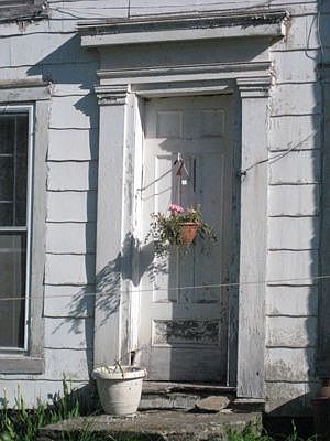 Front door closeup